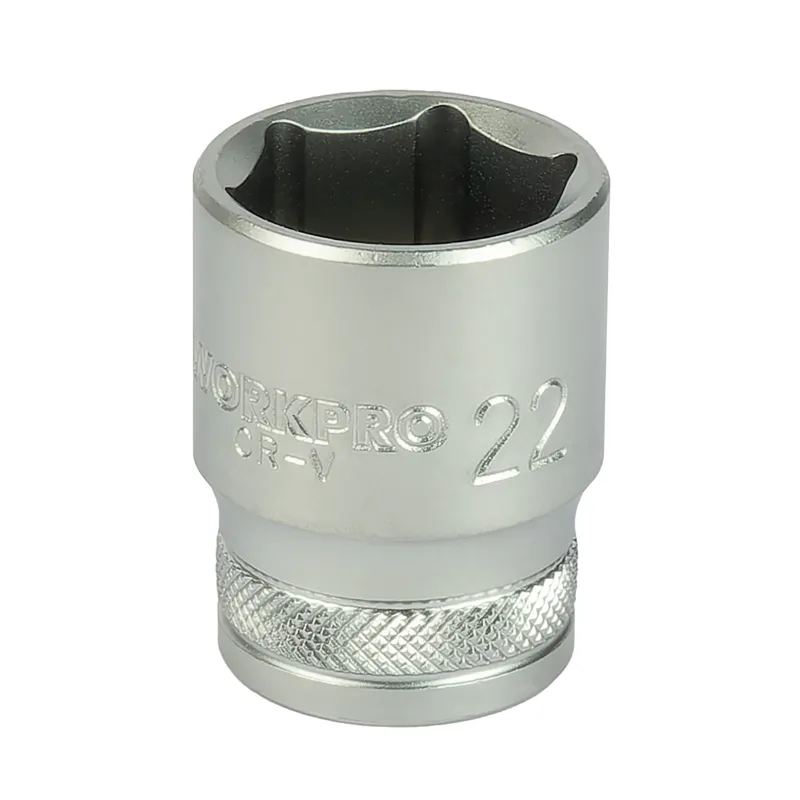 Головка торцевая 22мм шестигранная 1/2" Workpro