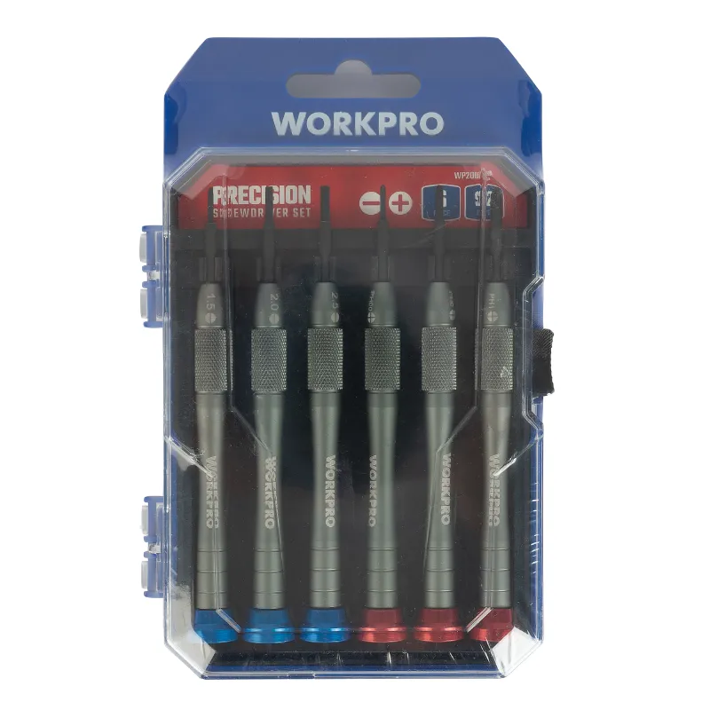 Набор отверток для точных работ S2 6шт Workpro