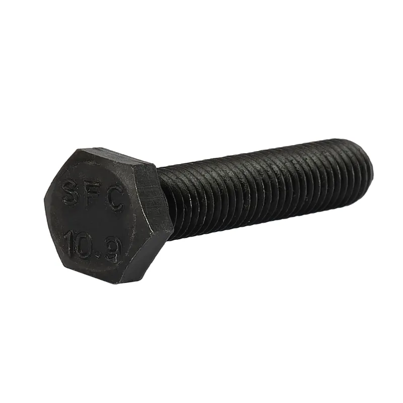Болт высокопрочный М8×40мм DIN933 к.п. 10.9 черный