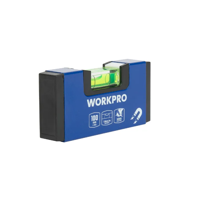 Уровень 10см магнитный компактный Workpro