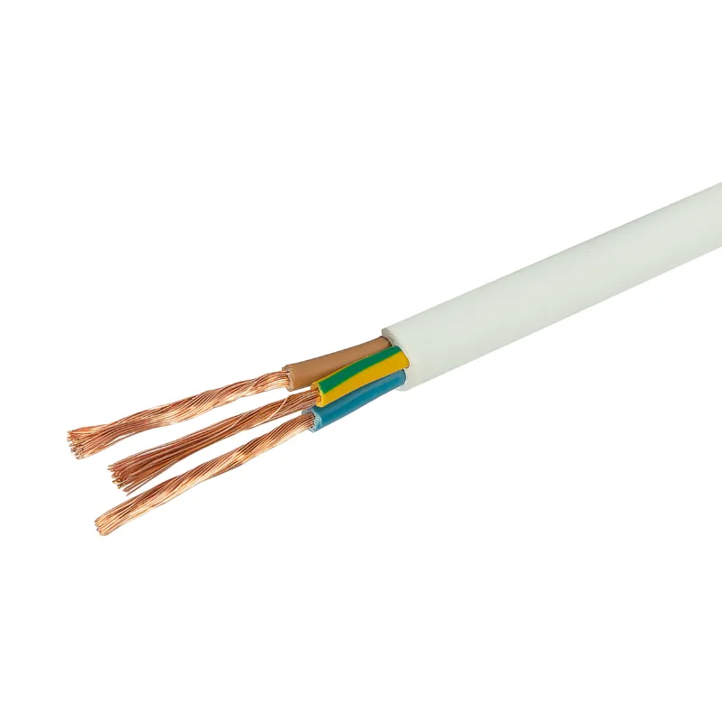 Провод ПВС 3х2,5 ГОСТ белый 100м