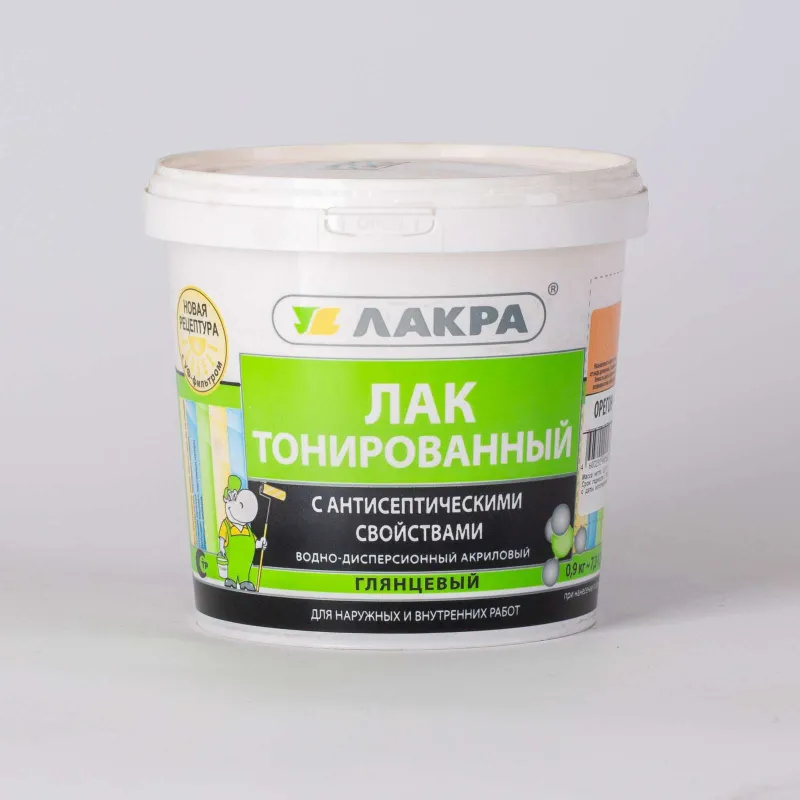Лак Лакра, тонированный, Орегон 0,9 кг